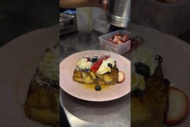 World famous French Toadt Loaf at Old Man Drew #cooking #chef #breakfast