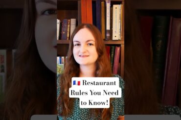 3 French Restaurant Rules You NEED to Know! 🥖🇫🇷