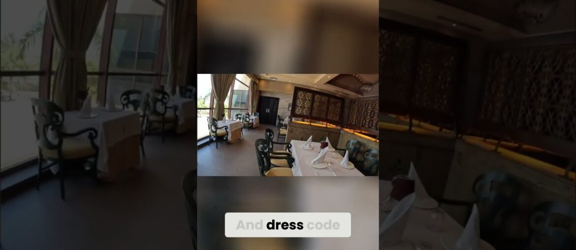 Upscale French Restaurant: Adults Only, Dress Code & Babysitting! #shorts
