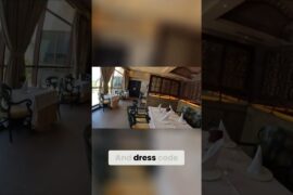 Upscale French Restaurant: Adults Only, Dress Code & Babysitting! #shorts