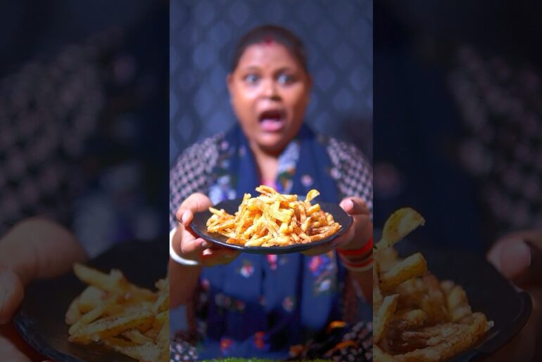 Crispy French Fries 🍟 Japanese Fries Recipe #shorts #crispy #french #fries #recipe #viral #trending