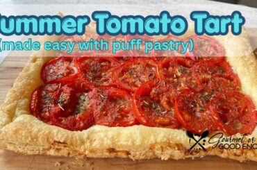 French Inspired Summer Tomato Tart