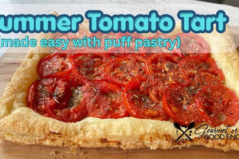 French Inspired Summer Tomato Tart