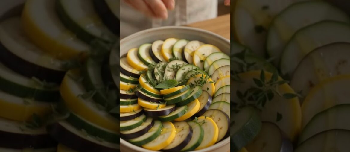 Ratatouille | The Beautiful Classic French Vegetable Dish 🇫🇷✨ Ratatouille | The Beautiful Classic French Vegetable Dish 🇫🇷✨