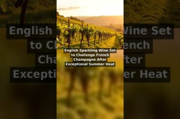 English Sparkling Wine Set to Challenge French Champagne After Exceptional Summer Heat