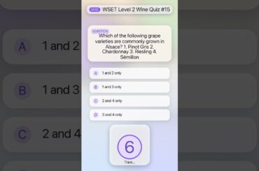 Alsace Grape Varieties Quiz | WSET Level 2