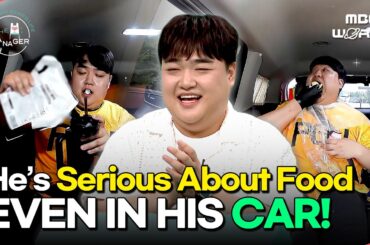 [K-STAR] He Turned His Car Into a Café for the Ultimate Foodie Routine ☕🥐 #Foodie #Mukbang