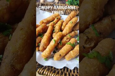 Sabudana French Fries Recipe | Crispy Sabudana Fries | Easy Vrat Snack