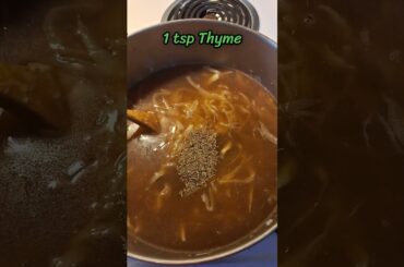 Classic French Onion Soup From Scratch #food #kitchenhacks #recipe