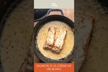 If you need one easy French-inspired dinner this week, make this creamy white wine salmon.