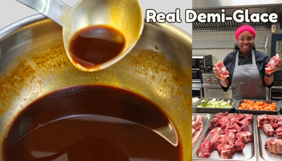 How to Make Demi-Glace From Scratch | The Base for Classic French Sauces