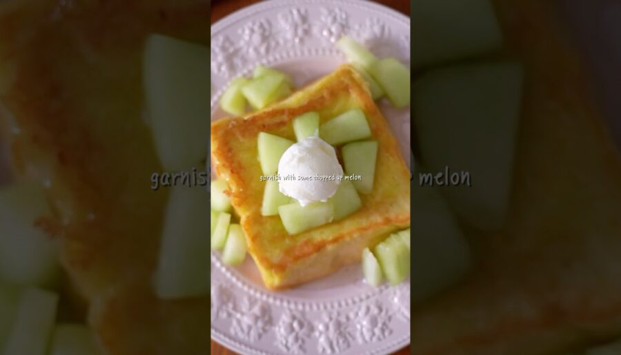 I Made French Toast With Korean Melon Milk 🍈