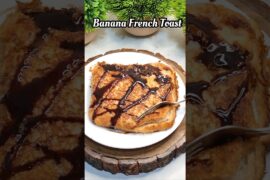 Banana French Toast #viral #banana #recipe #breadtoaster