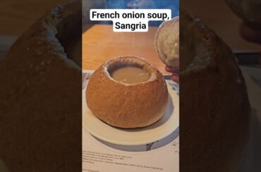 French onion soup and sangria | Paragon Food Series | Day 21