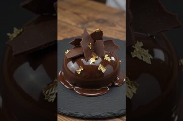 DarkChocolate #ChocolatePastry #DessertLovers #PastryChef #ChocolateLovers #FoodReels #DessertReels