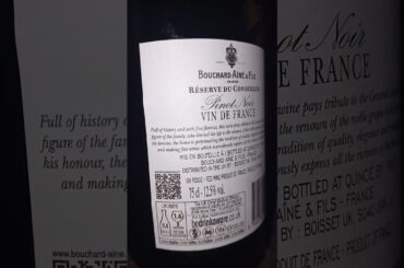 #Bouchardaines&fils #reserduconseiller #Pinotnoir #frenchwine #depuis1750 recolte2024 #redwine