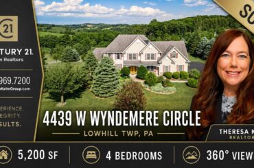 SOLD in Northwestern Lehigh | 5,200 SF Custom Home in The Manor in Lowhill Township