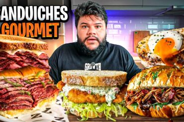 Provando Sancuíches Gourmets! Será que valem a pena?