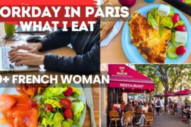 What a 50+ French Woman Eats in a day Working 9 to 5 in Paris - Typical Meals - French food