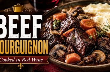 How to Make Beef Bourguignon | Classic French Recipe  #BeefBourguignon #BeefStew #FrenchFood