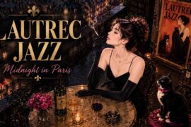 Lautrec Jazz | Rainy Midnight in Paris 🌙 Vintage French Chanson & Romantic Jazz