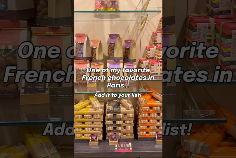 One of my favorite French chocolates in Paris…Add it to your list!