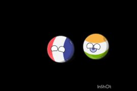 France meets India #countryballs #france #india #1000subscriber #fypシ #ytshorts #viral