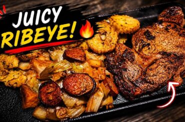 2 SEASONINGS Made These RIBEYE STEAKS INSANE! 🥩🔥
