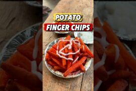 Potato Finger Chips Streetfood | French Fries | #streetfood #foodvlog #frenchfries #streetfoodindia