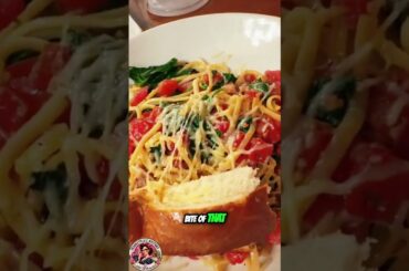 Tuscan Pasta & French Dip: Restaurant Foodie Heaven! #shorts