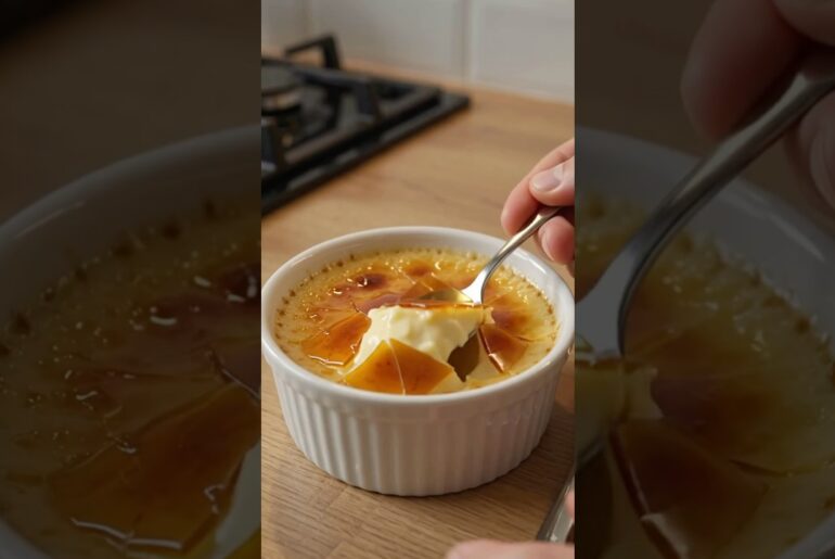 Crème Brûlée 🤤🔥 | Classic French Dessert Recipe