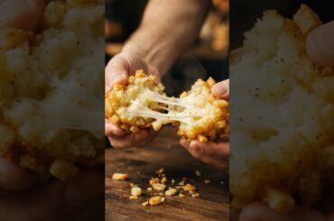 I Turned French Fries Into a Crispy Cheese Bomb! 🤯🍟🧀 #FrenchFries #Cooking #Recipe #foodtok