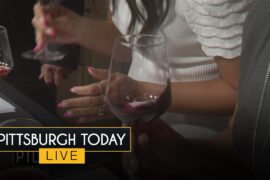 A wine tasting in Zelienople