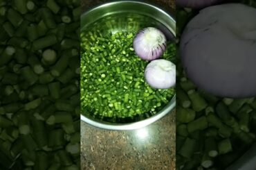 French Beans 🌱Aapke state mein isko kya bolte hain? 😍👇 #minivlog #kitchendiaries