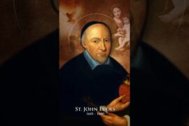 Saint John Eudes: The Priest Who Revealed the Heart of Jesus | Inspiring Saint Story #shorts