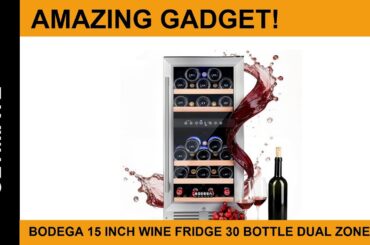BODEGA 15 Inch Wine Fridge 30 Bottle Dual Zone Win Review A Comprehensive Performance Guide