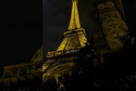 Views from the Eiffel Tower in Paris, France🗼✨#paris #france #eiffeltower #viral #sparkle #shorts