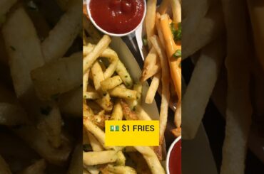$1 Fries vs $100 Fries 😱🍟 #shorts #dollarlifefacts #Fries#FoodComparison#LuxuryFood #frozenfries