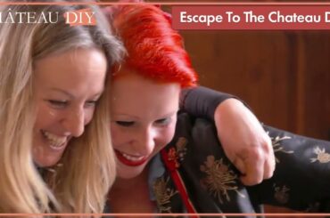 Gravel Crisis and Hidden Fireplace Discovery | Escape To The Chateau DIY