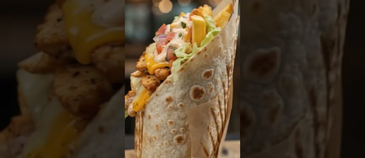 French Tacos #frenchtacos #foodporn #streetfood #frenchtaco #foodie