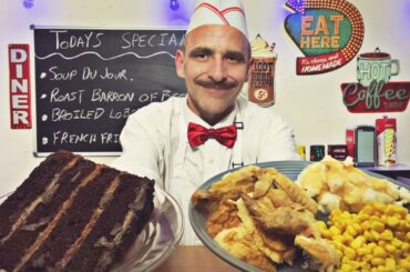 The Vintage Ghost Diner 🍲📰 ASMR Role Play