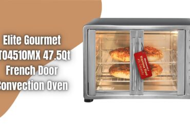 Elite Gourmet ETO4510MX 47.5Qt French Door Oven Review | 18-Slice Capacity & Rotisserie Cooking!