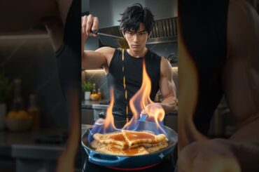 🥞 French Crêpes Suzette — thin crêpes, orange sauce, elegant flambé-style presentation