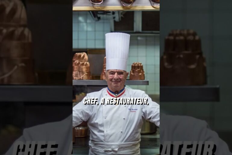 Why the world still talks about Paul Bocuse #cooking #legend #frenchcuisine
