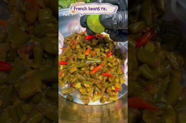 French beans recipe by FFOOD #shorts