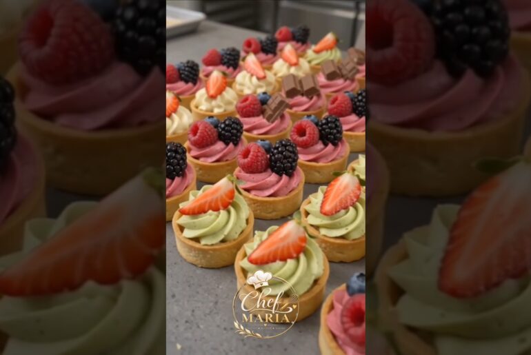 Chef Maria Teaches French Tartlets & Cake Design 🎂🧁 | Pastry Masterclass