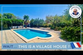Neffiès / South of France / stone village house / pool / €395,000 / Ref: NEFLAR