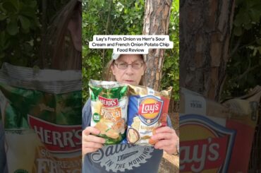 What’s the best French Onion potato chip? #foodreview #snacks #potatochips
