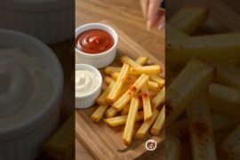 Crispy French Fries 🍟🔥 | Perfect Golden Fries Recipe #shorts