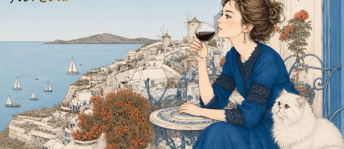 Slow Afternoon in Santorini | 1950s French Vintage Vocal Jazz Slow Afternoon in Santorini | 1950s French Vintage Vocal Jazz